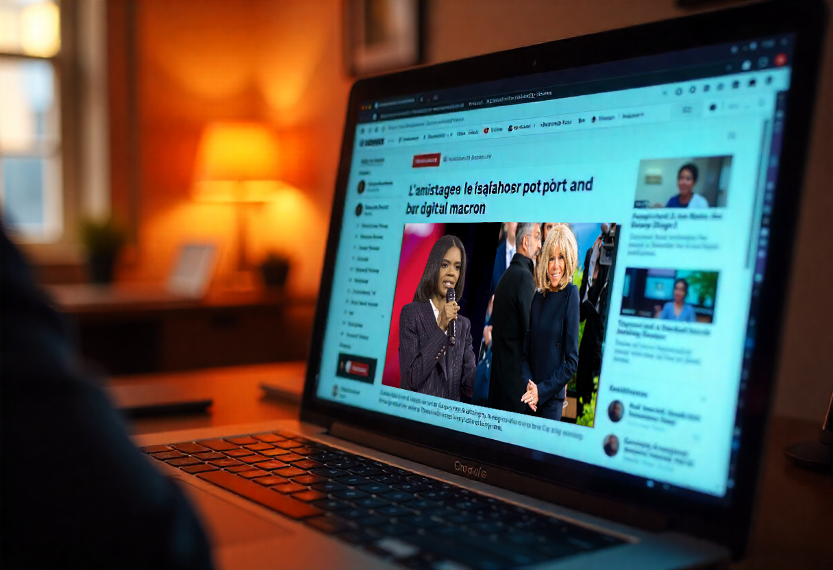 L'affaire Candace Owens : Quand les théories du complot sur la première dame de France deviennent virales